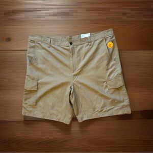 Magellan Outdoors Men’s Round Rock Cargo Shorts Size 44 - Kelp Khaki Tan